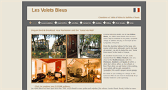 Desktop Screenshot of les-volets-bleus.com