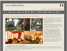 Tablet Screenshot of les-volets-bleus.com